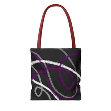 Load image into Gallery viewer, Abstract Ace/Demi PrideTote Bag
