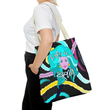 Load image into Gallery viewer, Life Is A Drag Tote Bag
