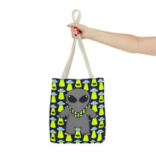 Load image into Gallery viewer, Alien Bandana Buddy Tote Bag
