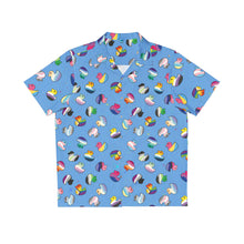 Load image into Gallery viewer, Pride Duckies Short Sleeve Button Up Shirt
