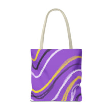 Load image into Gallery viewer, Abstract Nonbinary Pride Tote Bag
