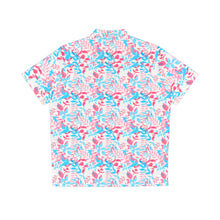Load image into Gallery viewer, Trans Floral Toss Button Up Shirt
