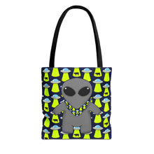 Load image into Gallery viewer, Alien Bandana Buddy Tote Bag
