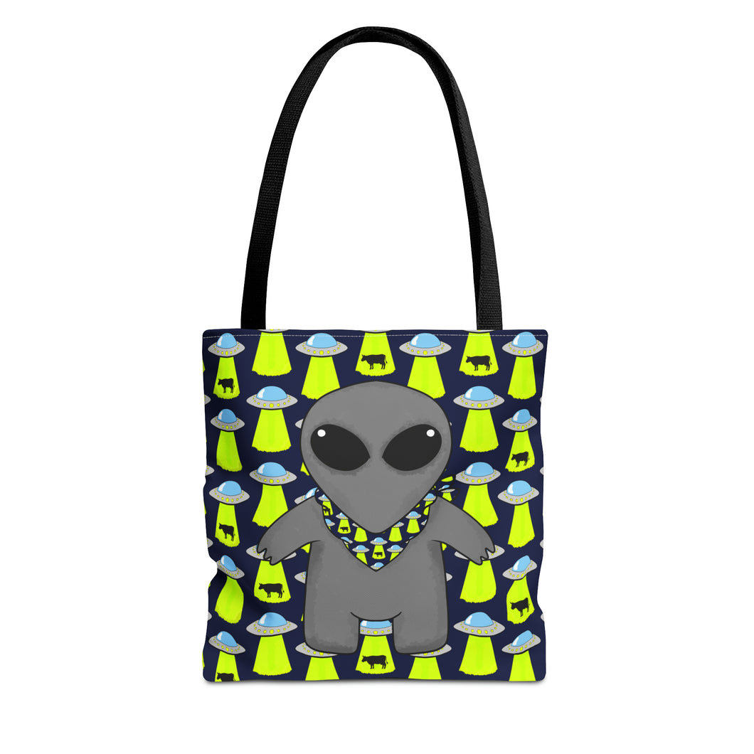 Alien Bandana Buddy Tote Bag