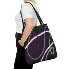 Load image into Gallery viewer, Abstract Ace/Demi PrideTote Bag
