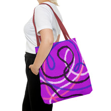 Load image into Gallery viewer, Abstract Genderfluid Pride Tote Bag
