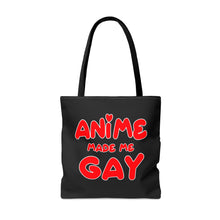 Load image into Gallery viewer, Anime Made Me Gaye Tote Bag
