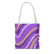 Load image into Gallery viewer, Abstract Nonbinary Pride Tote Bag
