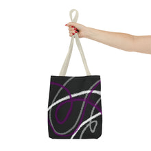 Load image into Gallery viewer, Abstract Ace/Demi PrideTote Bag
