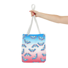 Load image into Gallery viewer, Trans Pride Moth Tote Bag
