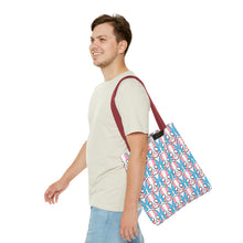 Load image into Gallery viewer, Trans Pride Skull Tote Bag
