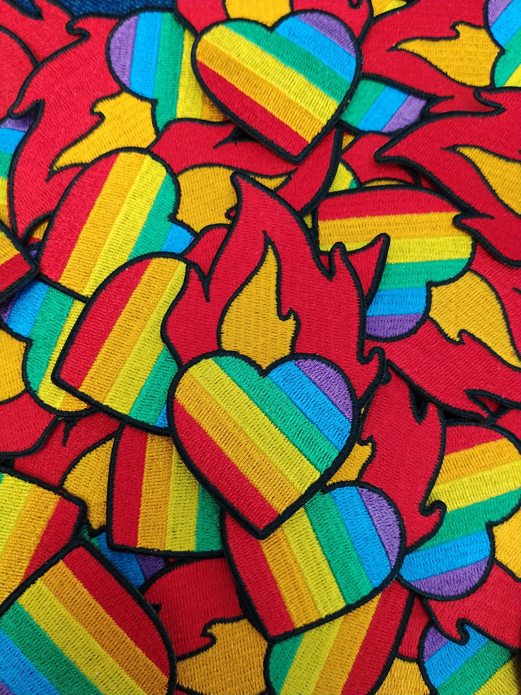 Pride Sacred Heart Patch