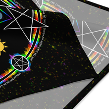 Load image into Gallery viewer, Rainbow Divination and Tarot Mat/Bandana
