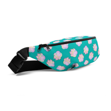 Load image into Gallery viewer, Paws On Teal Fanny Pack
