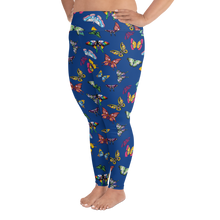Load image into Gallery viewer, Pride Butterflies And Moths Plus Size Leggings
