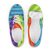 Load image into Gallery viewer, Crazy Stripes canvas shoes Masc Sizes
