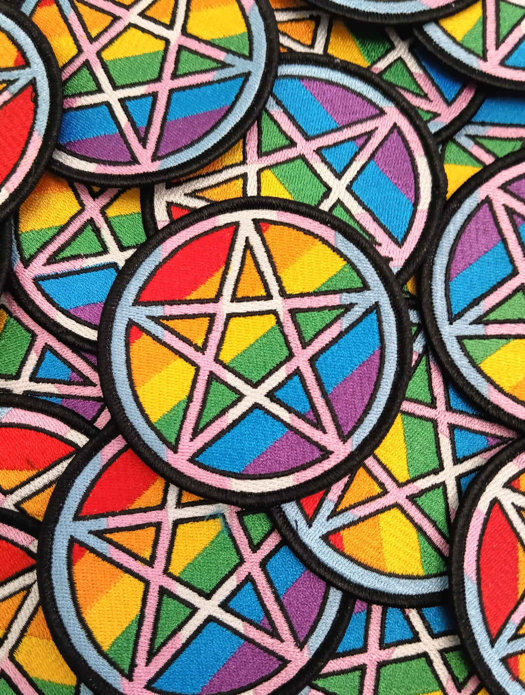 Queer Pentagram Patch