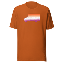 Load image into Gallery viewer, Lesbian Pride Truck Unisex t-shirt
