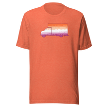 Load image into Gallery viewer, Lesbian Pride Truck Unisex t-shirt
