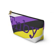 Load image into Gallery viewer, Enby Pouch w T-bottom
