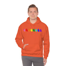 Load image into Gallery viewer, Retro Pride Hearts Hoodie
