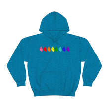 Load image into Gallery viewer, Retro Pride Hearts Hoodie
