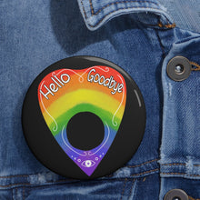 Load image into Gallery viewer, Rainbow Planchette 3 inch pinback button
