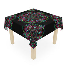 Load image into Gallery viewer, Fire And Earth Mandala Tablecloth
