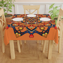 Load image into Gallery viewer, Fire On Water Mandala Tablecloth
