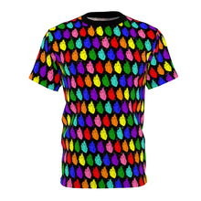 Load image into Gallery viewer, Retro Pride Hearts All Over T-Shirt
