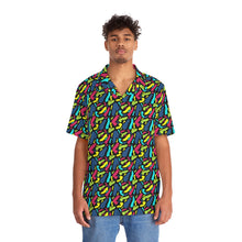 Load image into Gallery viewer, Dicks All Over Short Sleeve Button Up Shirt (color-Arcade)
