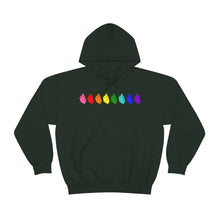 Load image into Gallery viewer, Retro Pride Hearts Hoodie
