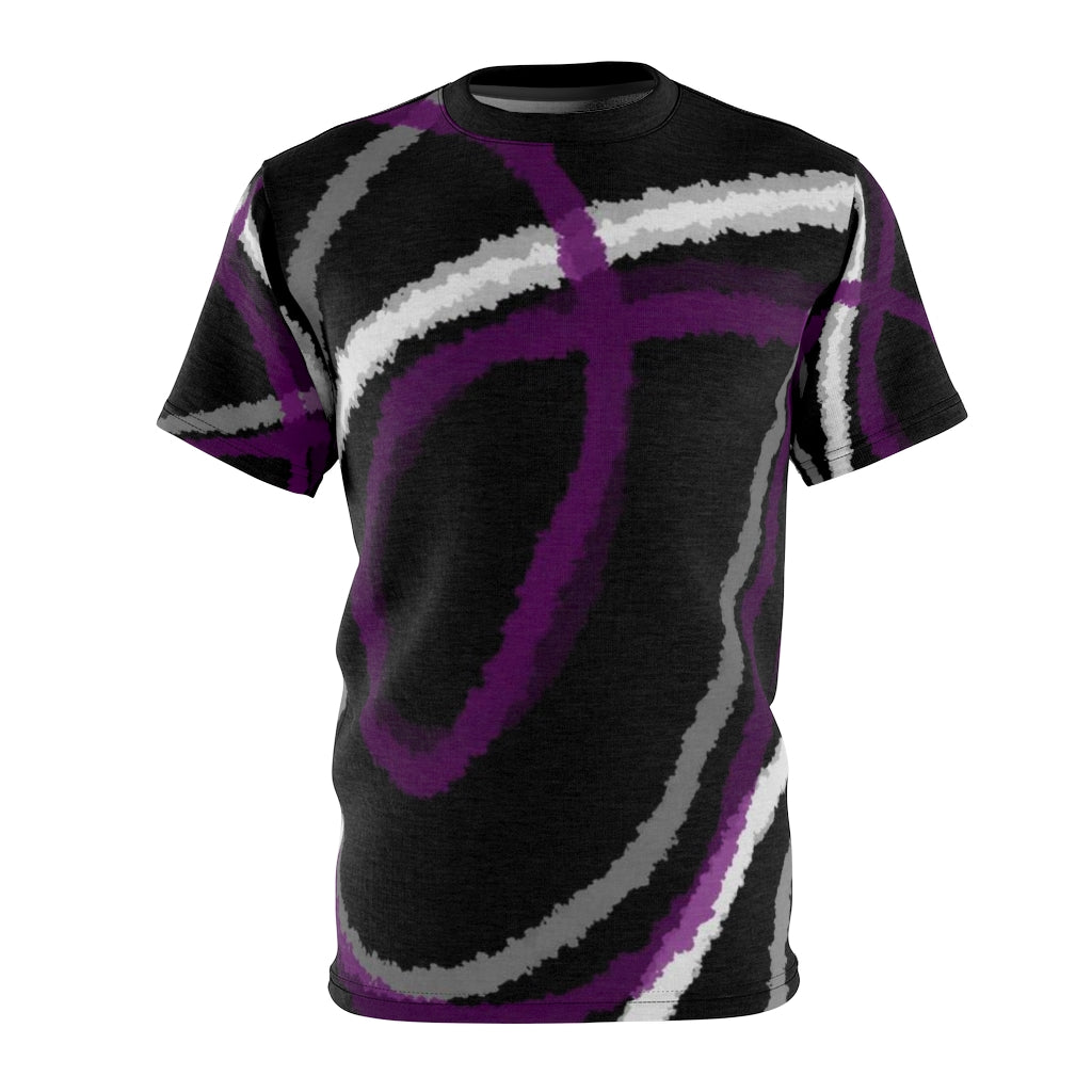 Abstract Ase/Demi Pride Unisex AOP Tee