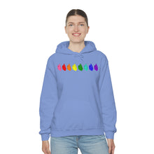 Load image into Gallery viewer, Retro Pride Hearts Hoodie
