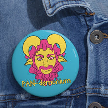 Load image into Gallery viewer, PAN-demonium 3 inch pinback button
