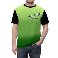 Load image into Gallery viewer, Agender Pride Butterfly Unisex AOP Tee
