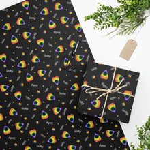 Load image into Gallery viewer, Rainbow Ouija Planchette Wrapping Paper
