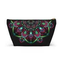 Load image into Gallery viewer, Fire and Earth Mandala Accessory Pouch
