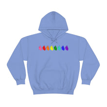 Load image into Gallery viewer, Retro Pride Hearts Hoodie
