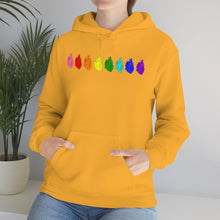 Load image into Gallery viewer, Retro Pride Hearts Hoodie
