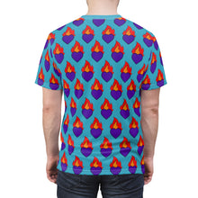 Load image into Gallery viewer, Saintly Hearts Unisex AOP Tee
