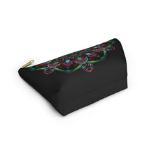 Load image into Gallery viewer, Fire and Earth Mandala Accessory Pouch
