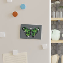 Load image into Gallery viewer, Aromantic Pride Butterfly 2 x 3&quot; magnet
