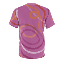 Load image into Gallery viewer, Abstract Lesbian Pride Unisex AOP Tee
