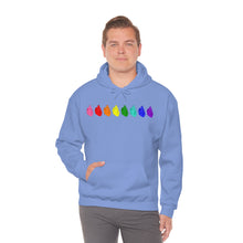 Load image into Gallery viewer, Retro Pride Hearts Hoodie
