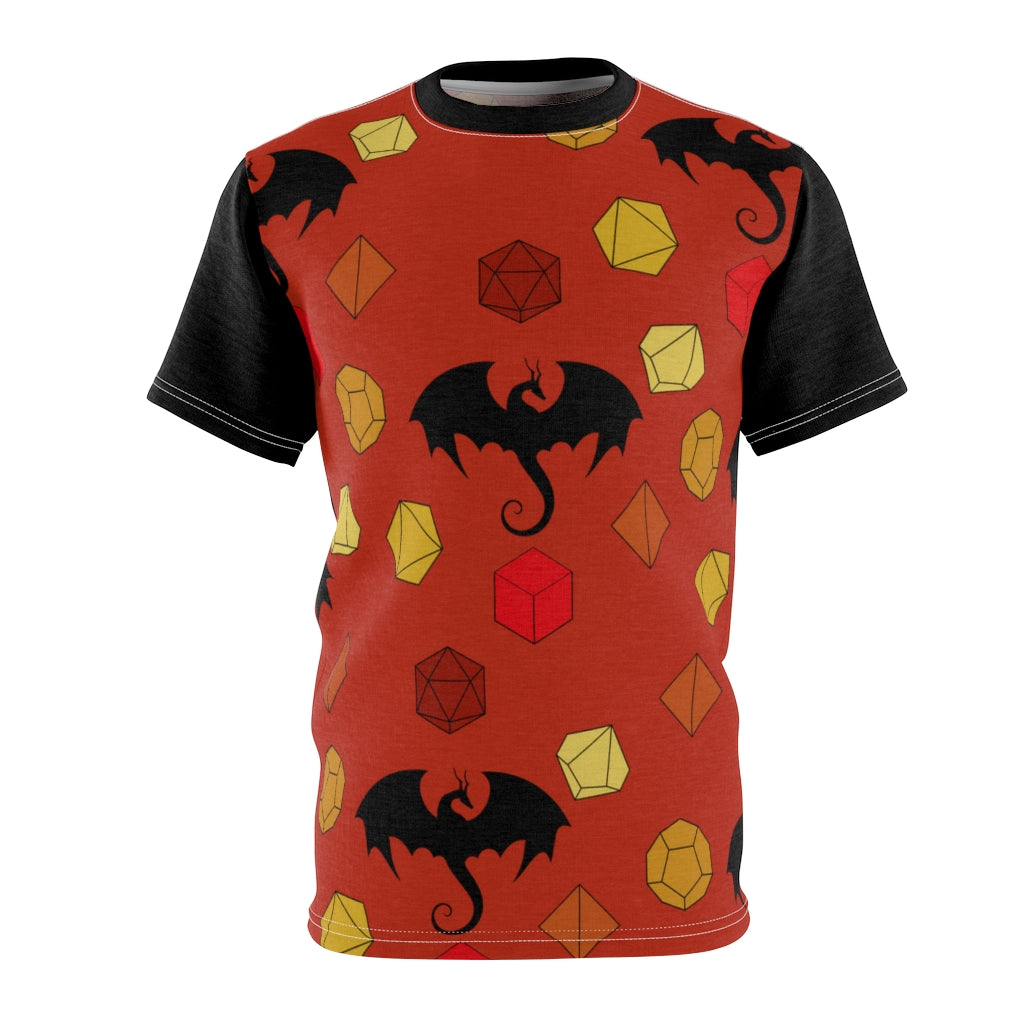 Dragons and Dice - Unisex AOP Tee