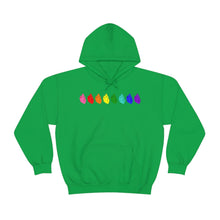 Load image into Gallery viewer, Retro Pride Hearts Hoodie
