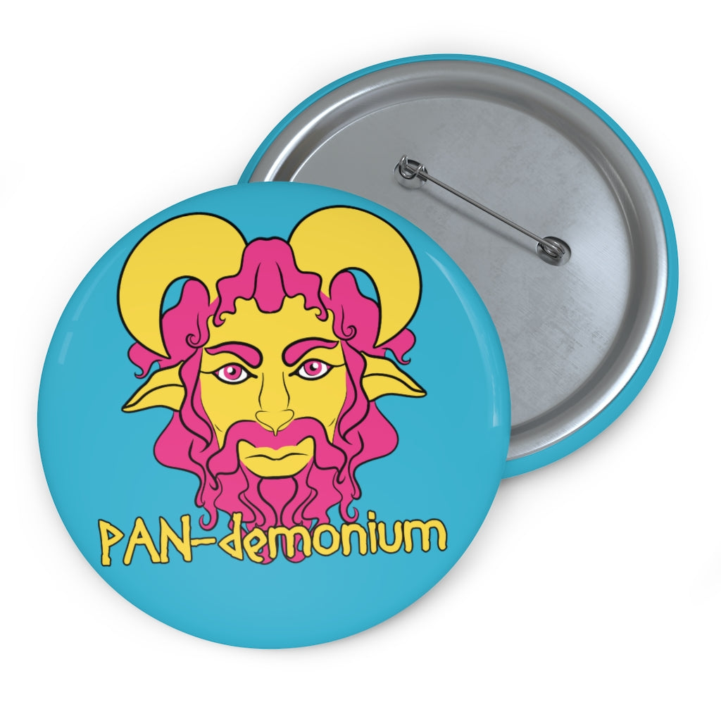 PAN-demonium 3 inch pinback button
