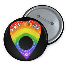 Load image into Gallery viewer, Rainbow Planchette 3 inch pinback button
