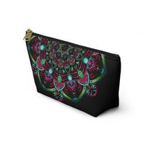 Load image into Gallery viewer, Fire and Earth Mandala Accessory Pouch
